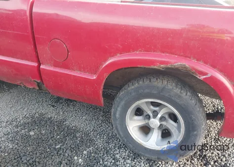 1998 Chevrolet S-10 Ls Fleetside from USA, damaged, VIN 1GCCS19X0W8197811